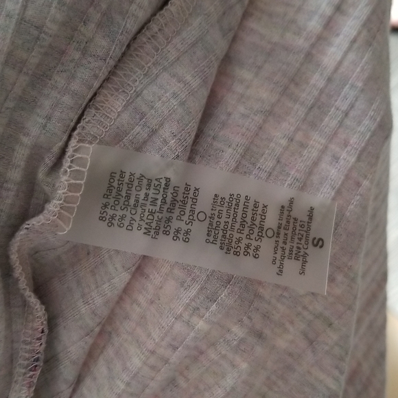 Ribbed Floral Duster Cardigan - Picture 5 of 5